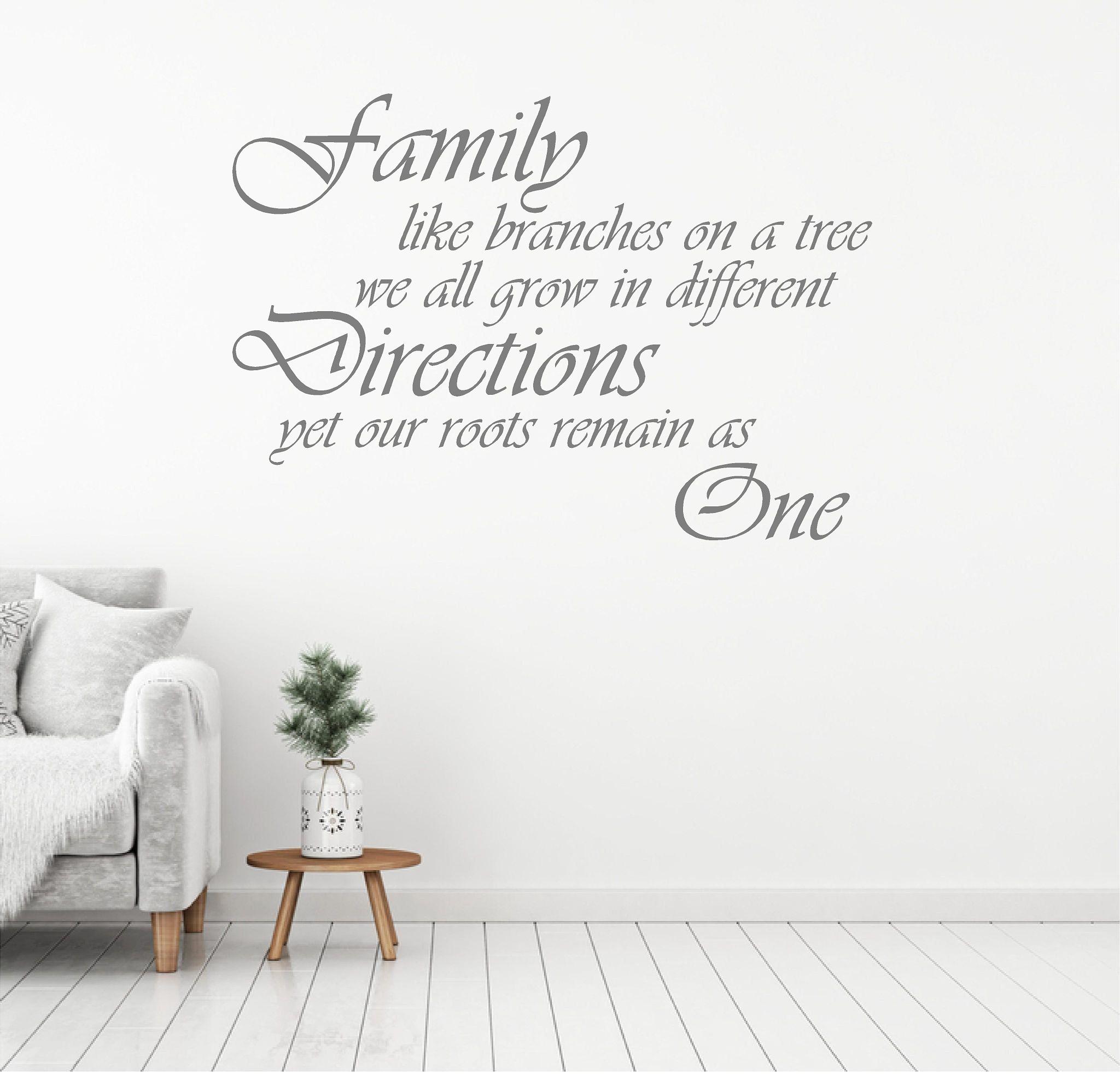 Family like a branches on a tree