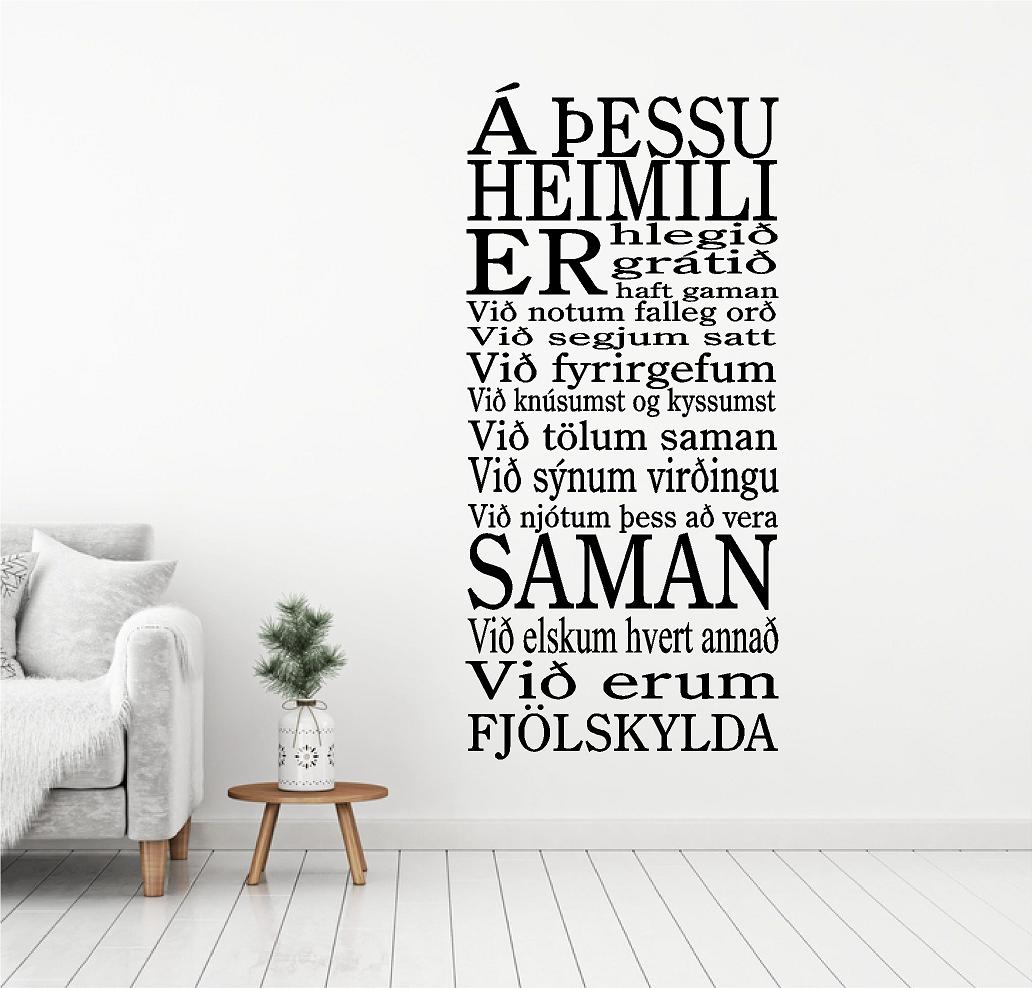 Á þessu heimili