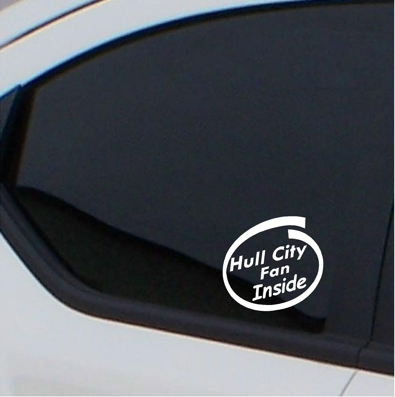 Hull City fan inside