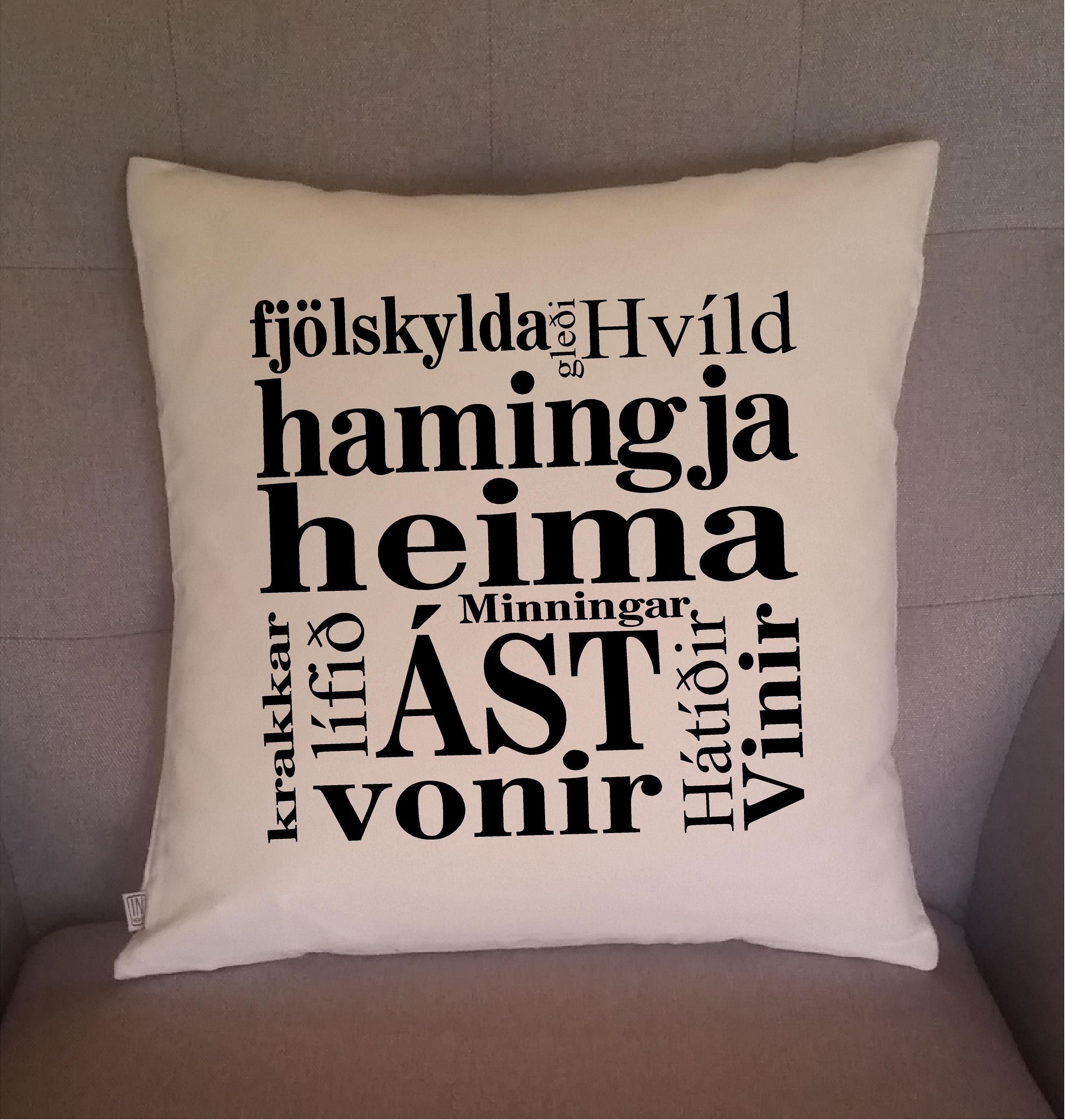 Heima púði